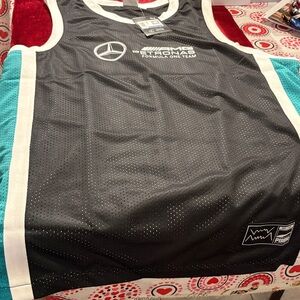 Puma Mercedes new  Formula One basketball Team Tank Top Xl never worn with tags
